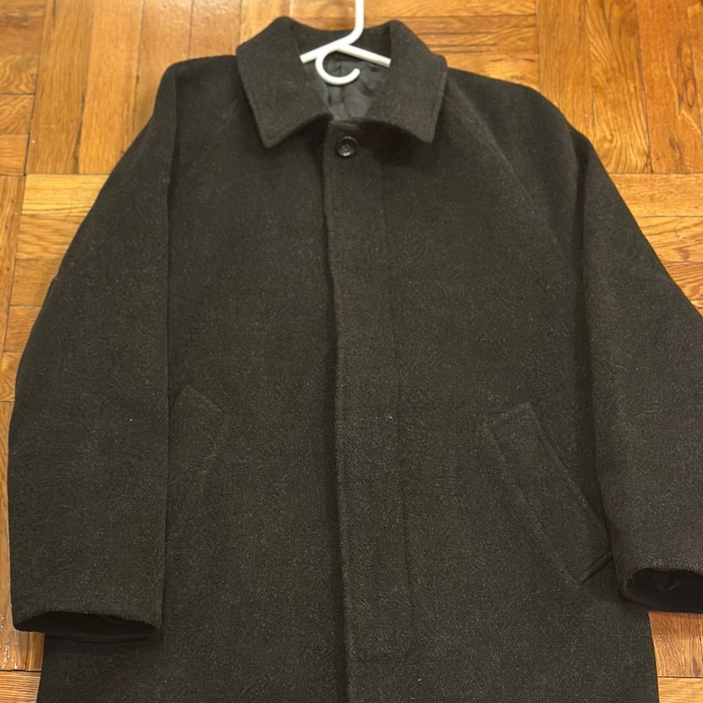 J.Crew dark grey wool coat